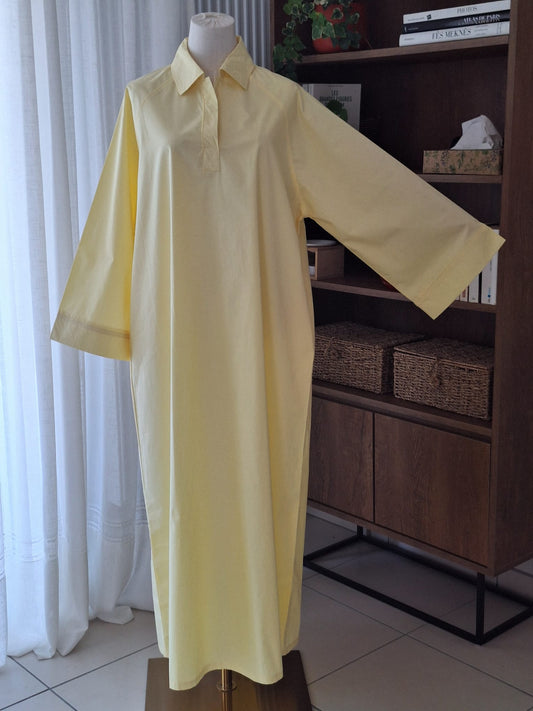 Robe dalila jaune